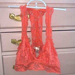 Coral color Altard State bralette